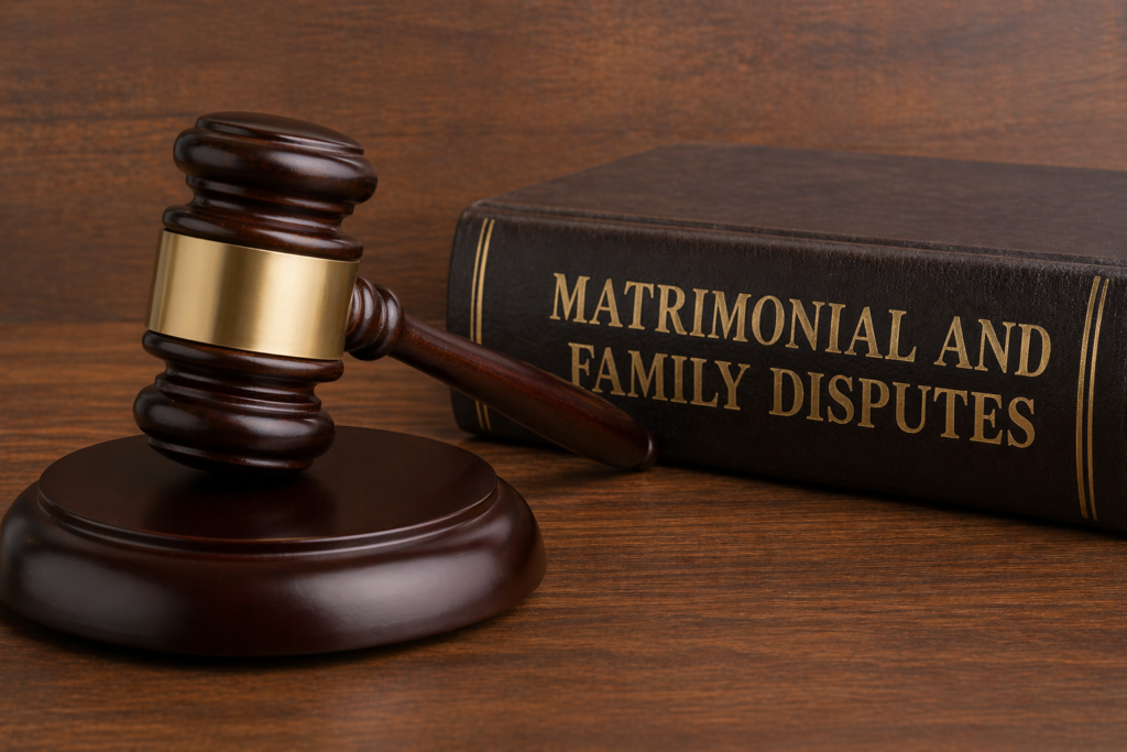 Matrimonial and Family Disputes: Legal Framework, Challenges, and Resolution in India